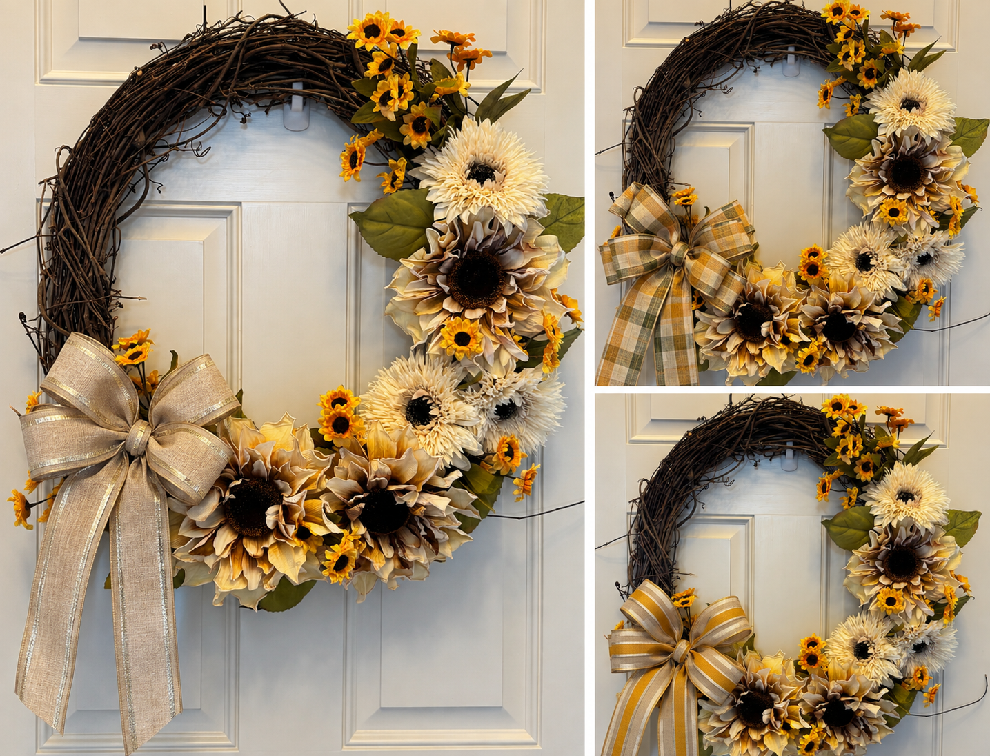 Sunflower Meadow Wreath
