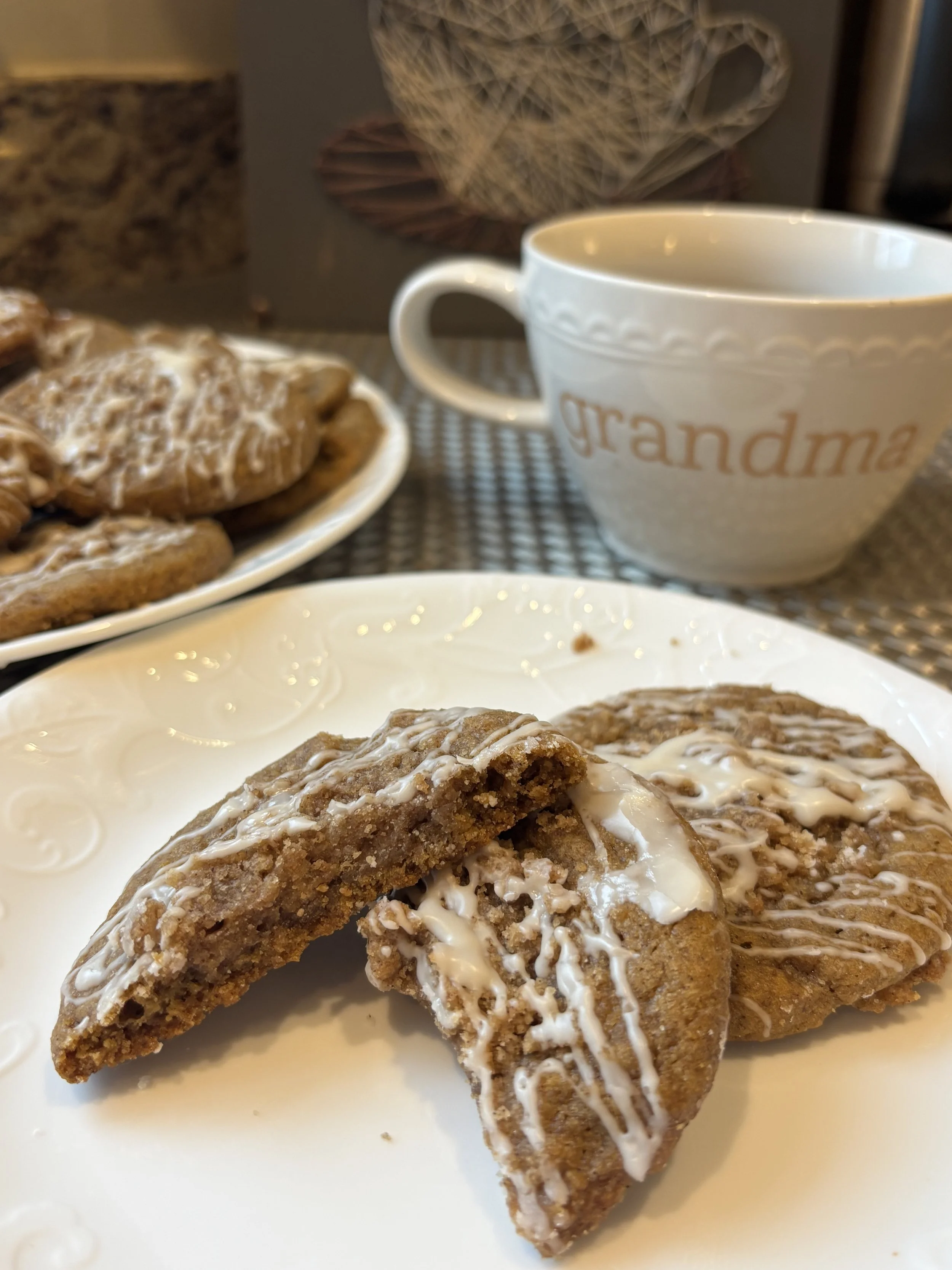 Pumpkin Coffee Cake Cookies