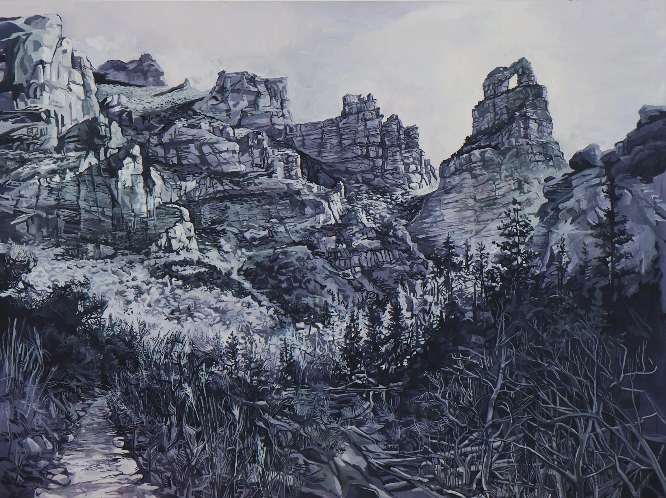 Tongue River Basin (Print)