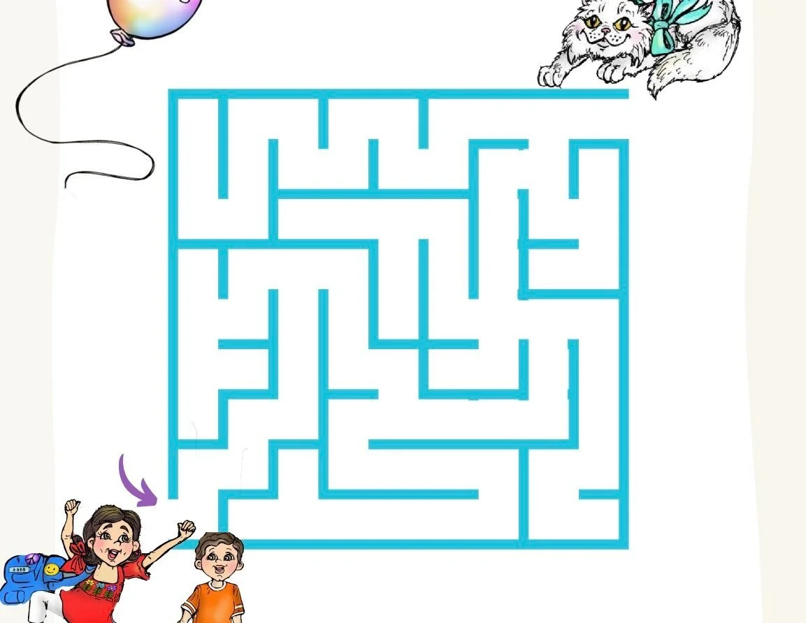Bajette's Kindness Creative Lab: Maze Sheets Download