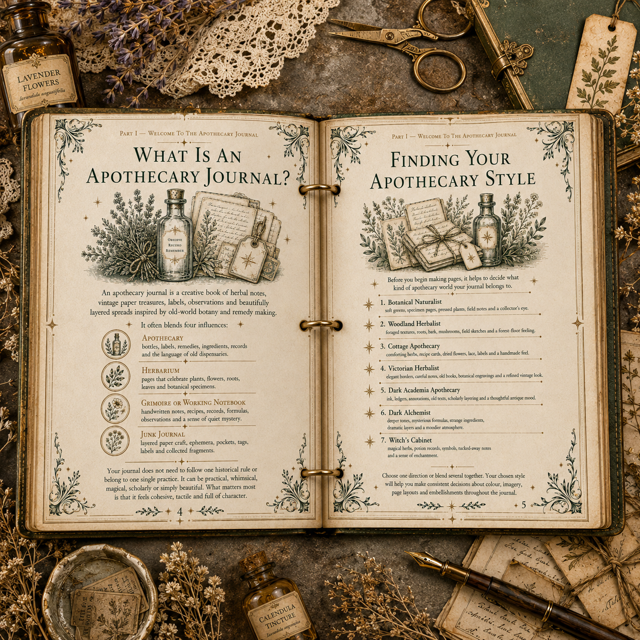Apothecary Journal - Creative Companion