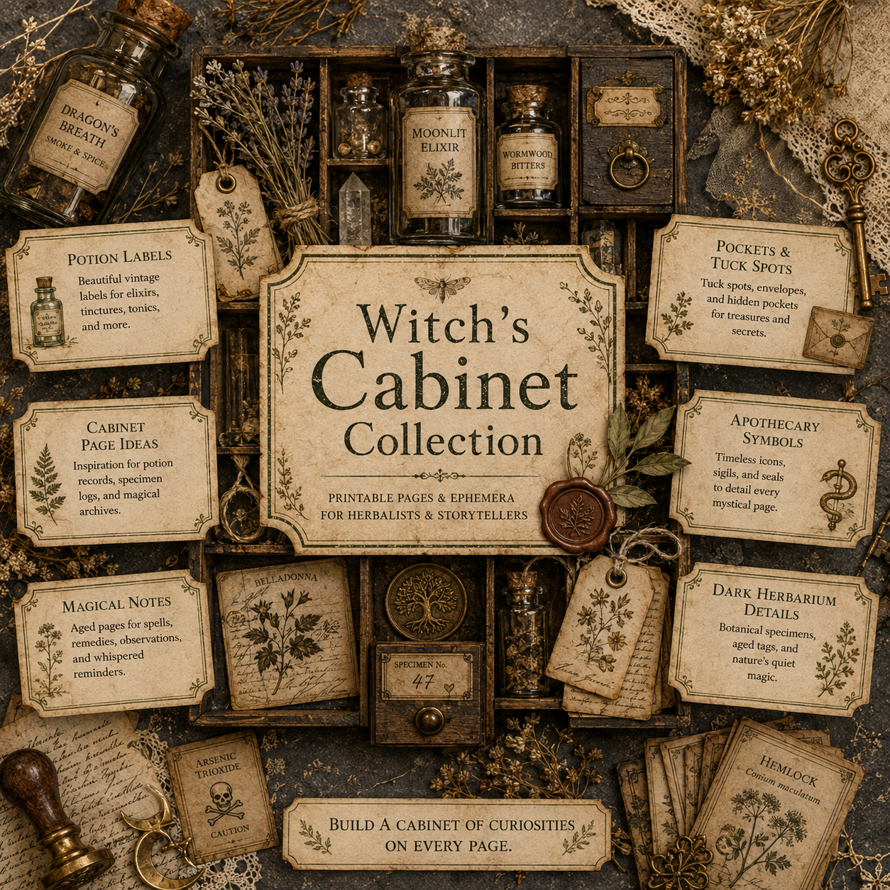 Witch's Cabinet Collection