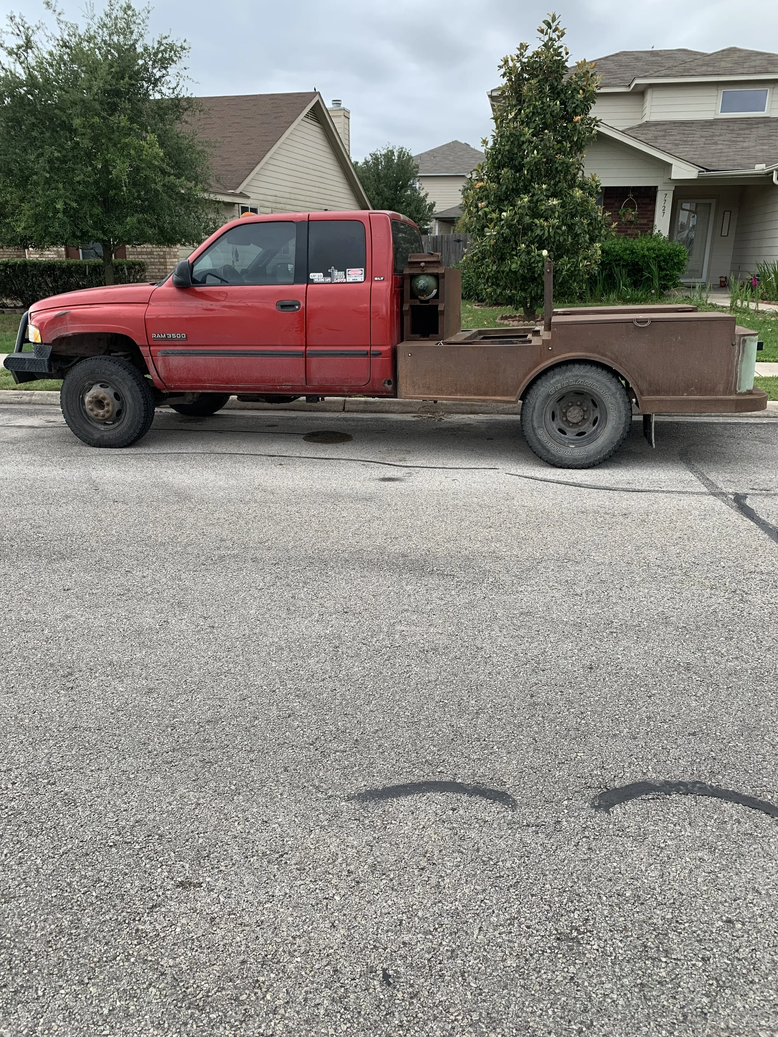 Welding truck bed for 01 dodge dually | John 6:9 Welding Company LLC | Sedalia, MO