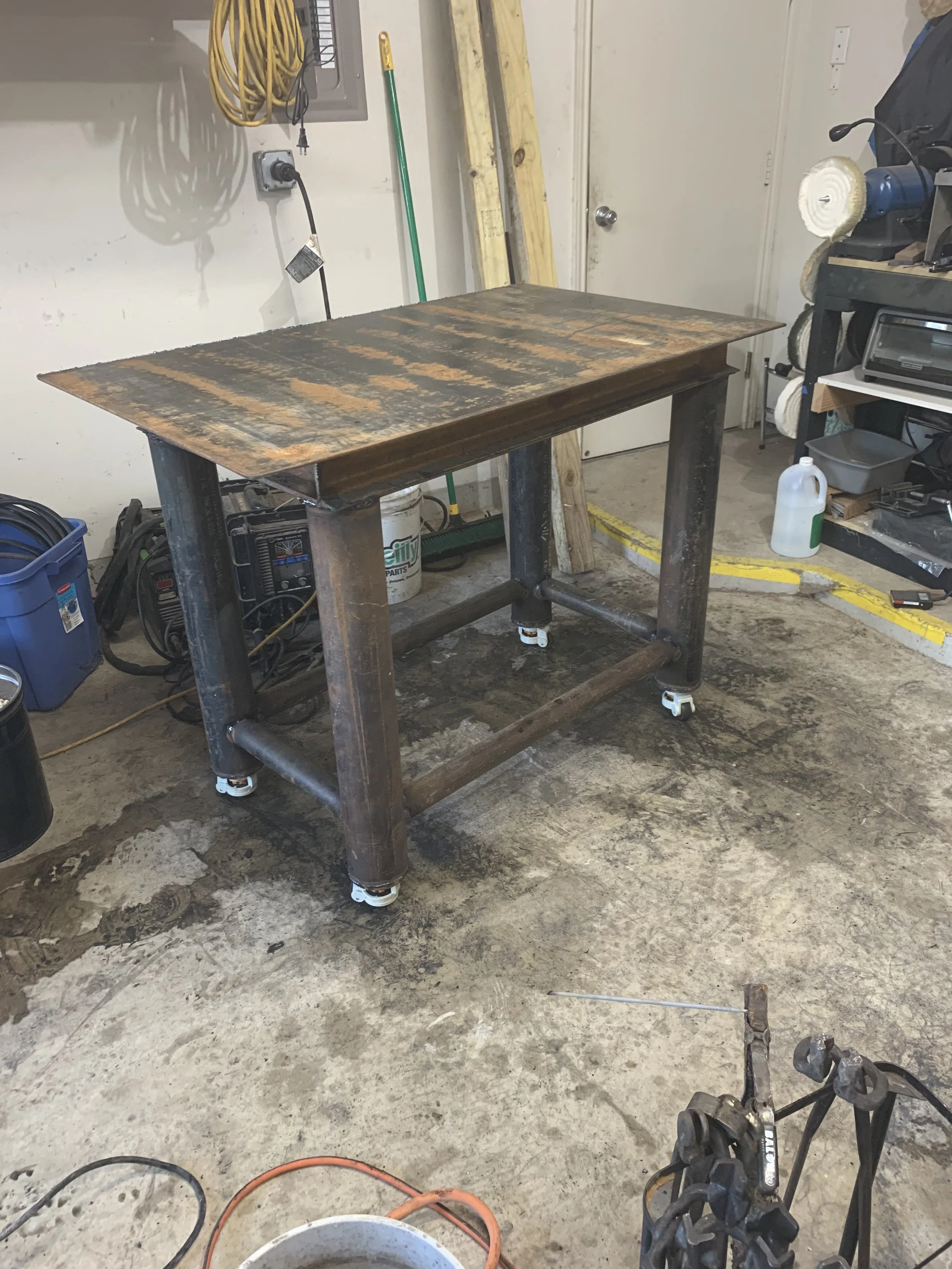 Welding table custom fabricated | John 6:9 Welding Company LLC | Sedalia, MO