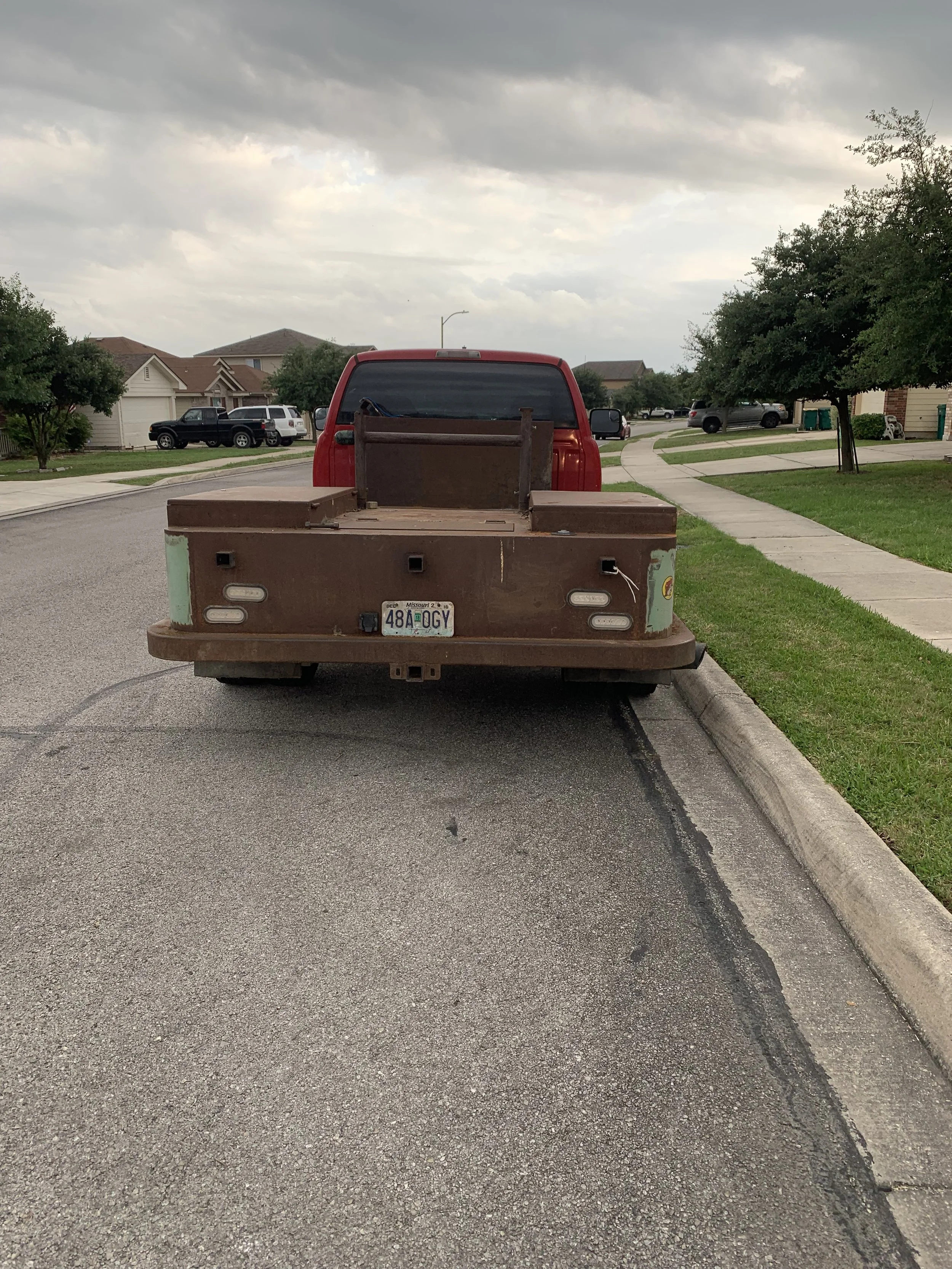 Welding truck bed for 01 dodge dually | John 6:9 Welding Company LLC | Sedalia, MO
