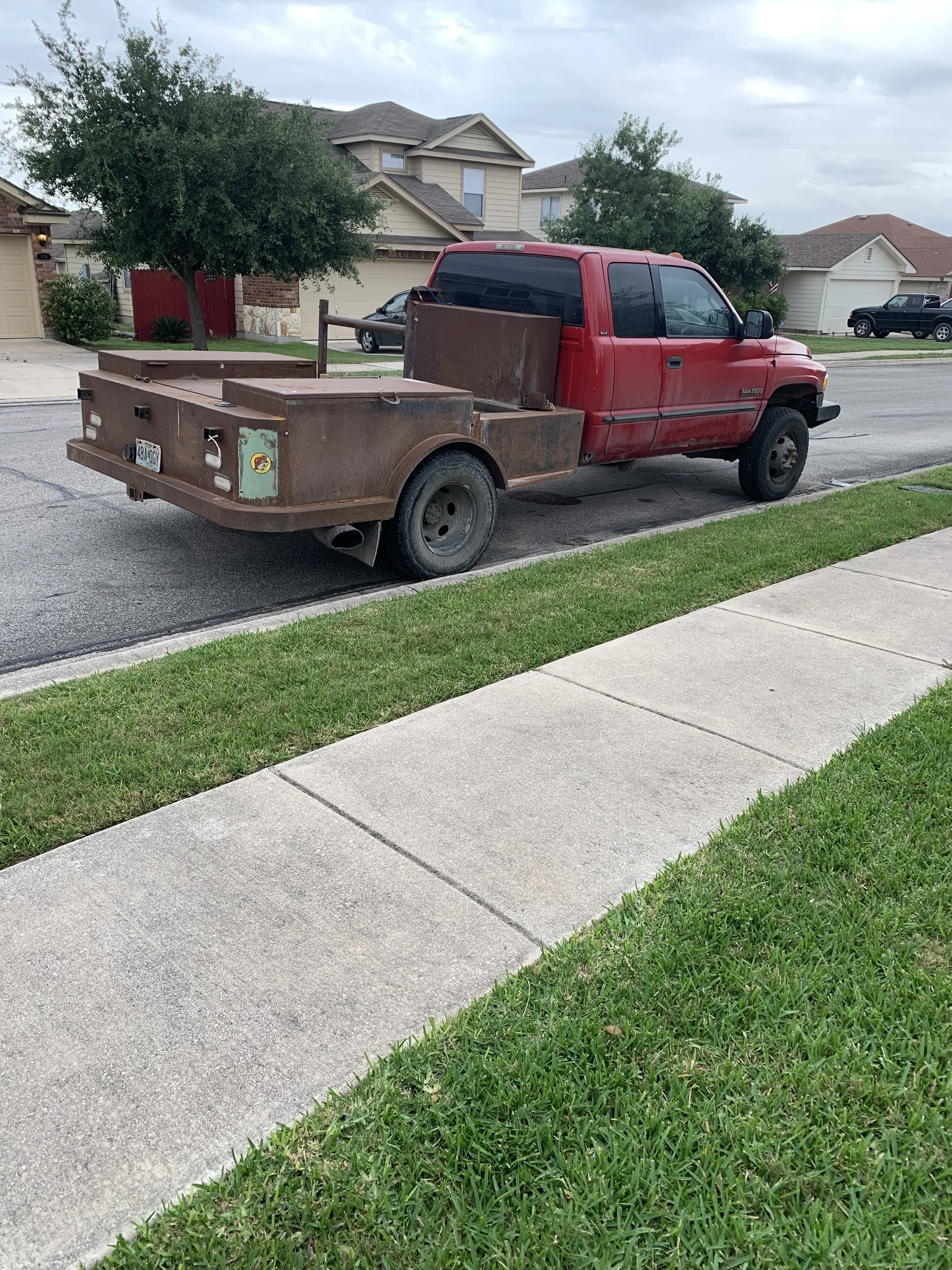 Welding truck bed for 01 dodge dually | John 6:9 Welding Company LLC | Sedalia, MO