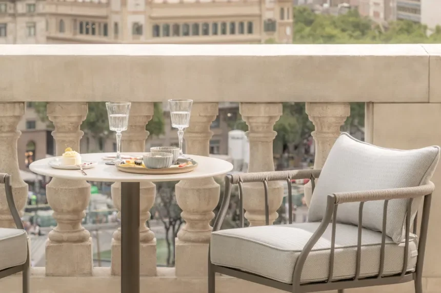 Balcon sur la ville.