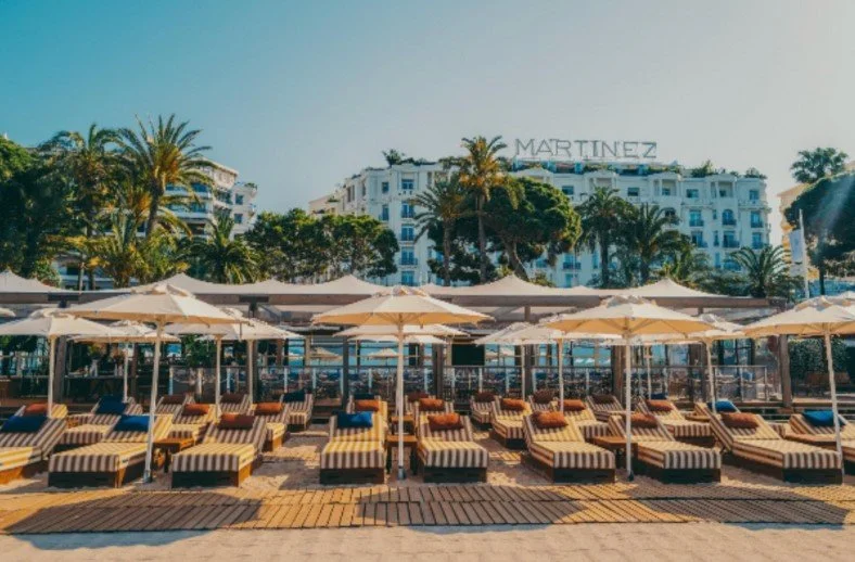 Le palace de cannes dans le TOP3 Instagram