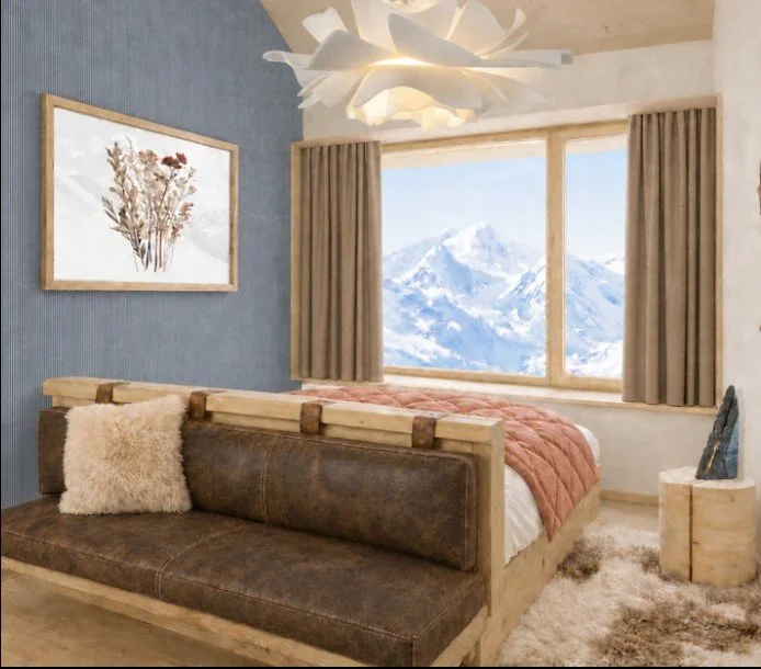 L'hôtel le plus haut de France avec vue sur les Pyrénées.