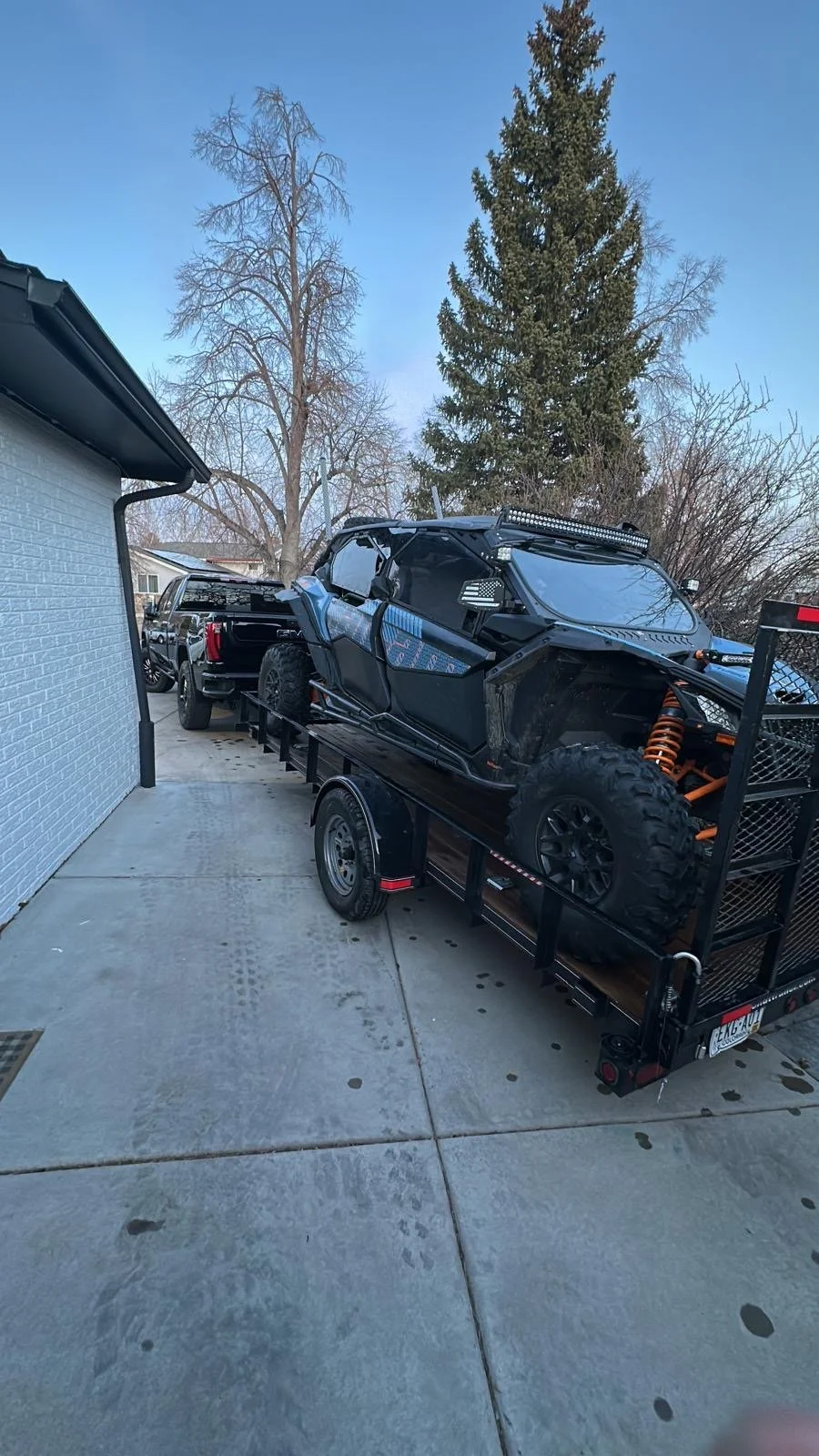 Can Am & Trailer Together