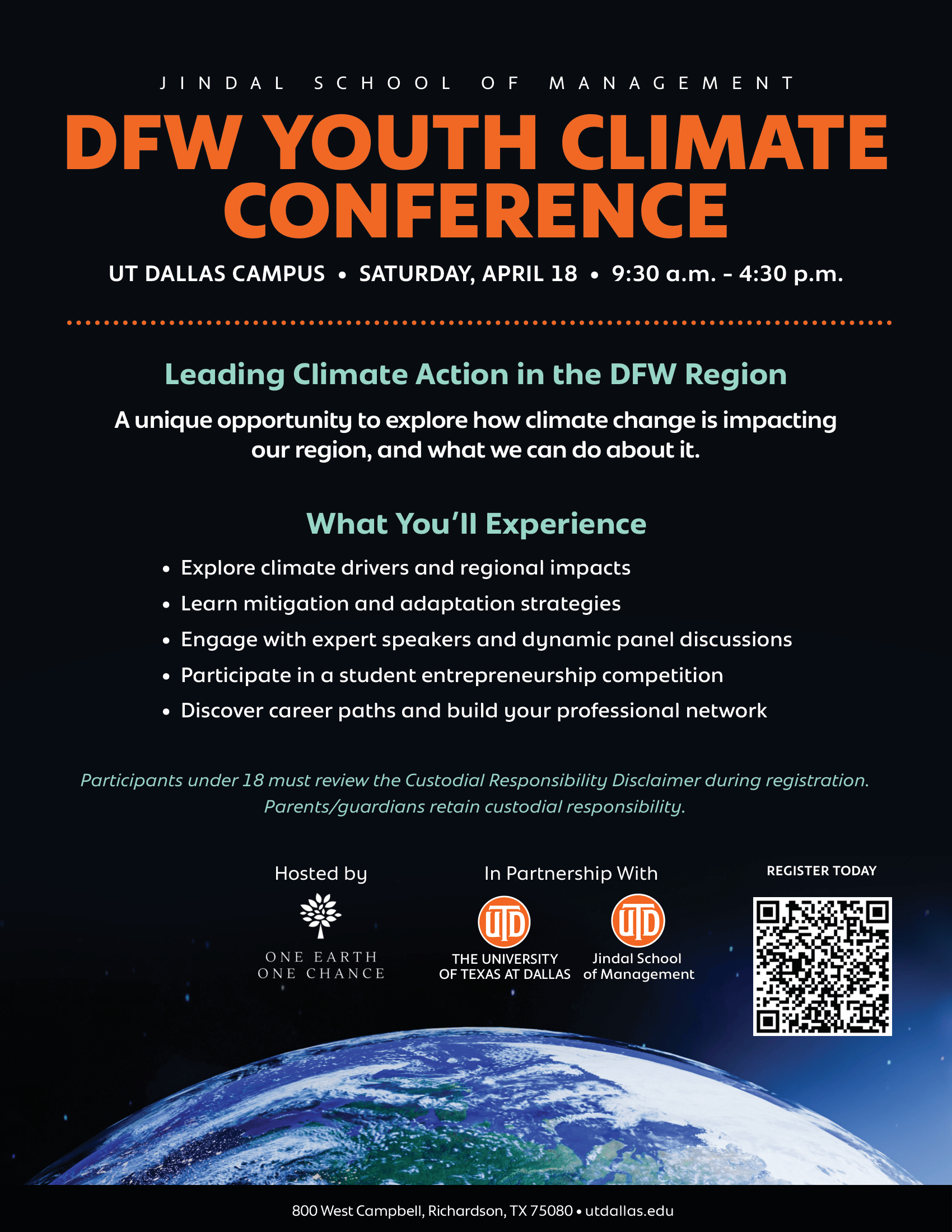 DFW Youth Climate Conference and Entrepreneurship Competition