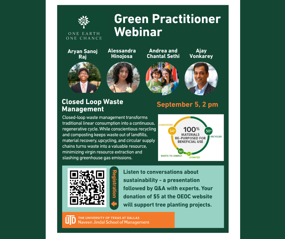 Green Practitioner Webinar: Closed Loop Waste Management