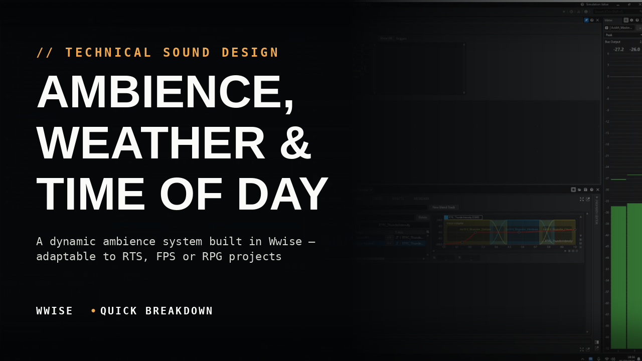 Ambience // Weather // TIME OF DAY system