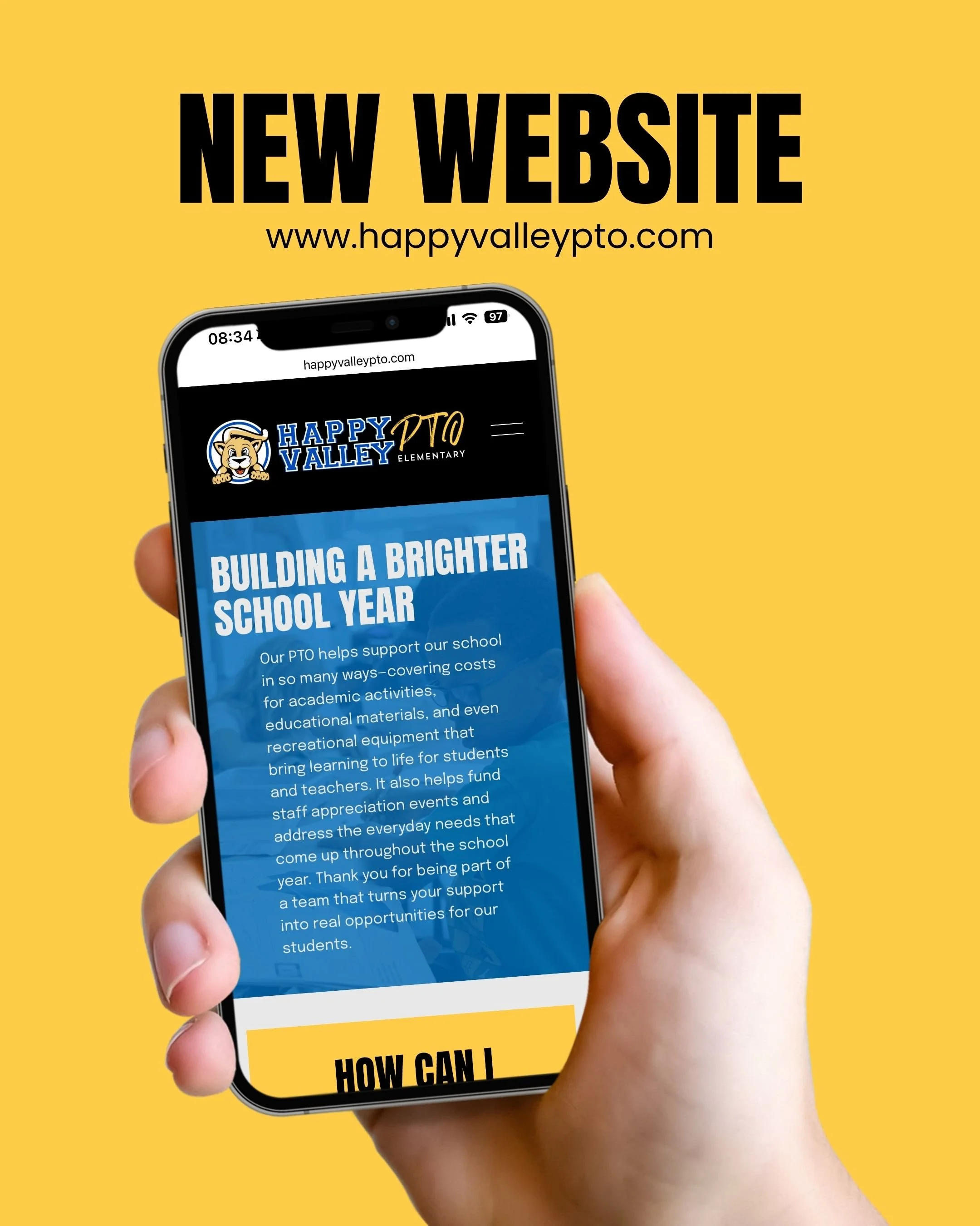 Check out the fresh new look and let us know what you think! We'll be sharing more information on our big key events, meeting notes, and fundraising progress throughout the year here too. Building out those pages soon. Link in our bio. ✨