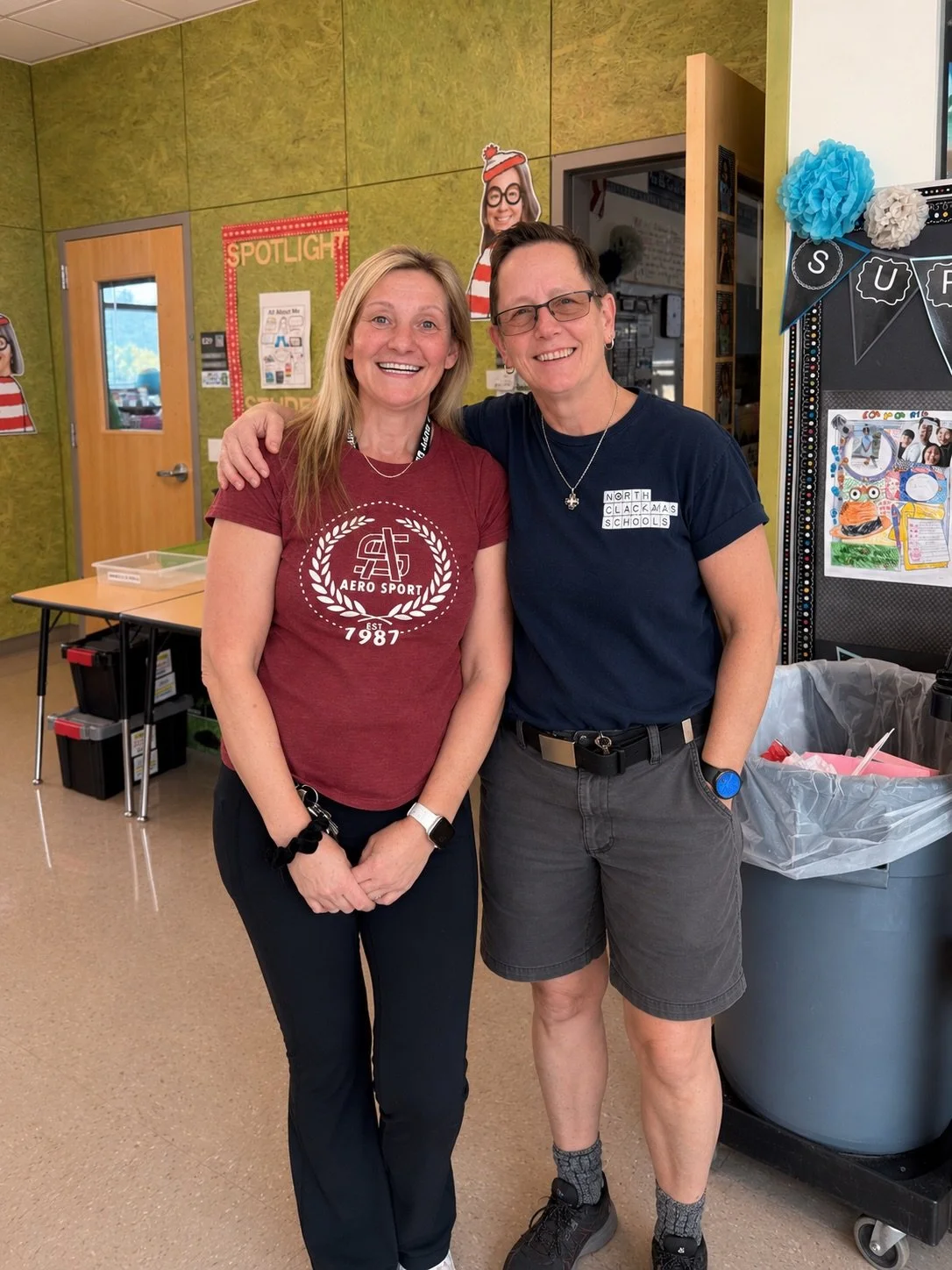 We love our custodians!! Happy Custodian Appreciation day. You both do so much for us and we&rsquo;re so lucky you&rsquo;re on our team!