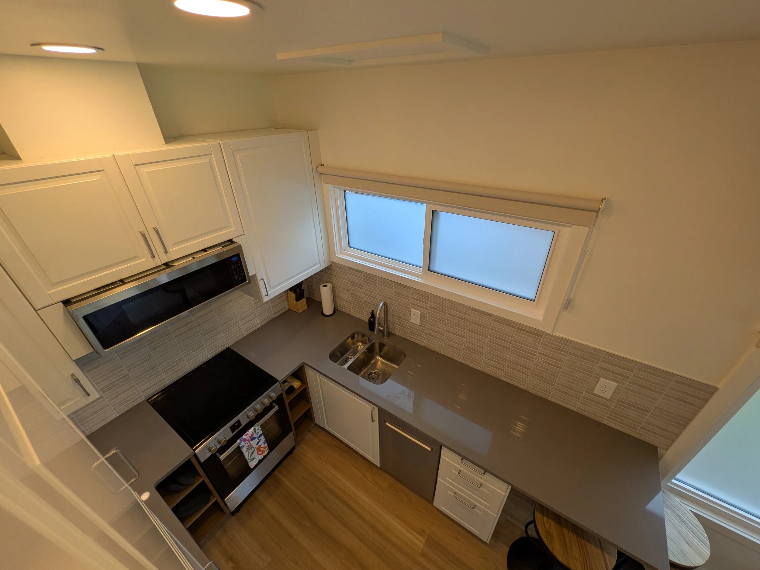 Custom "micro" kitchen