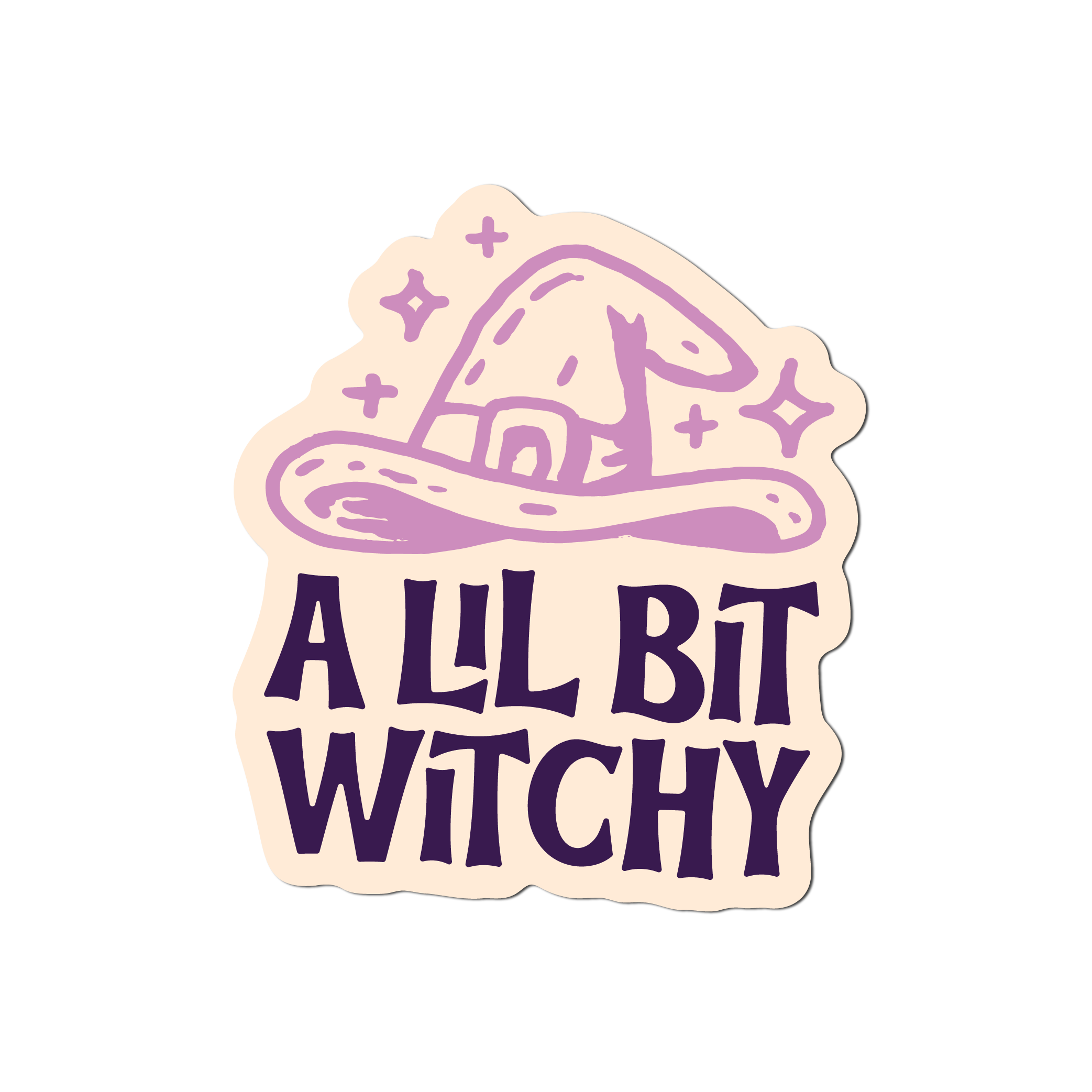 A Lil Bit Witchy Sticker