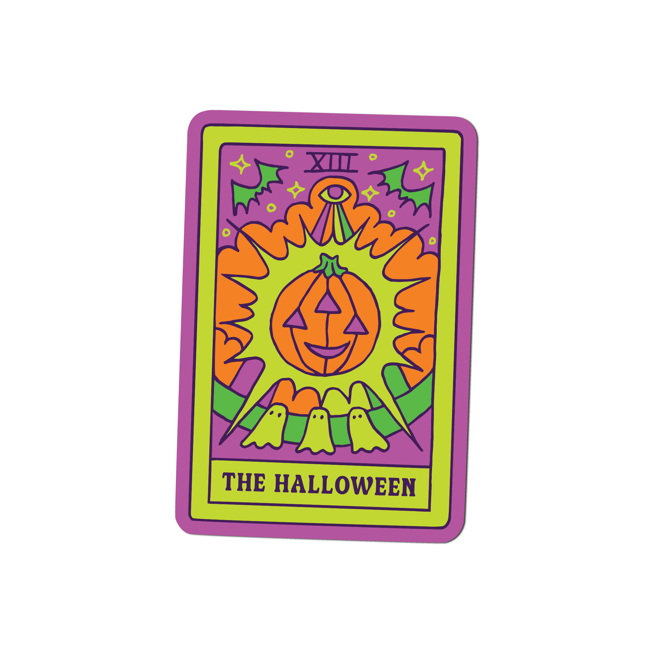Halloween Tarot Sticker