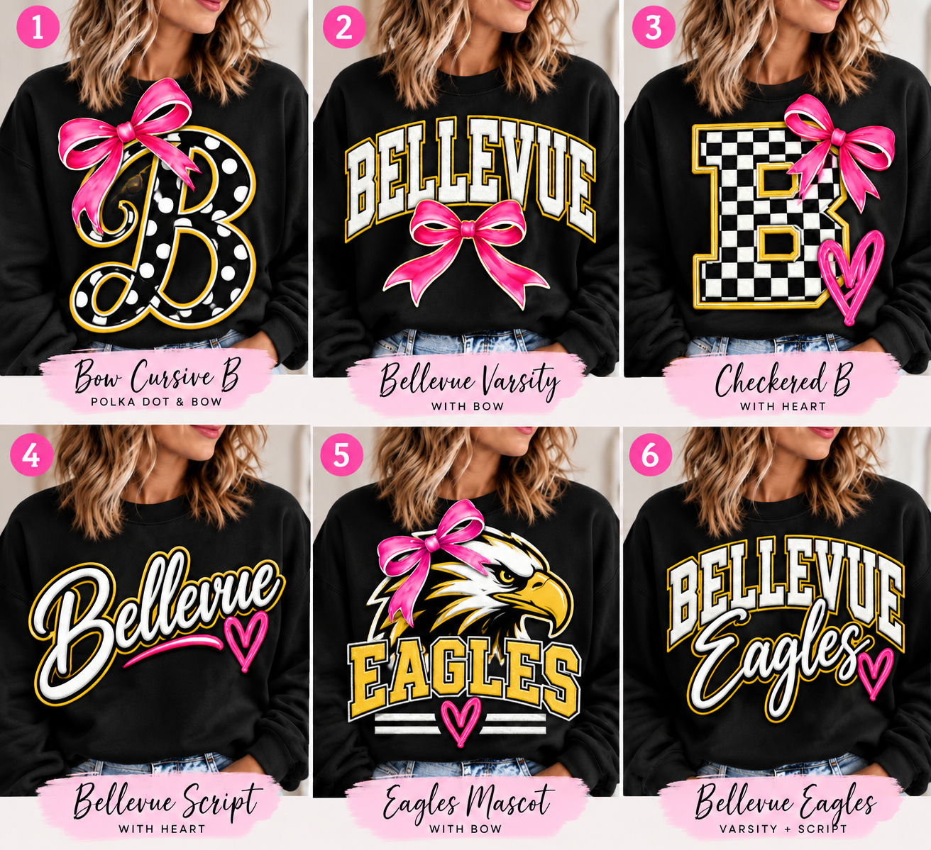 Bellevue Eagles Pink Out