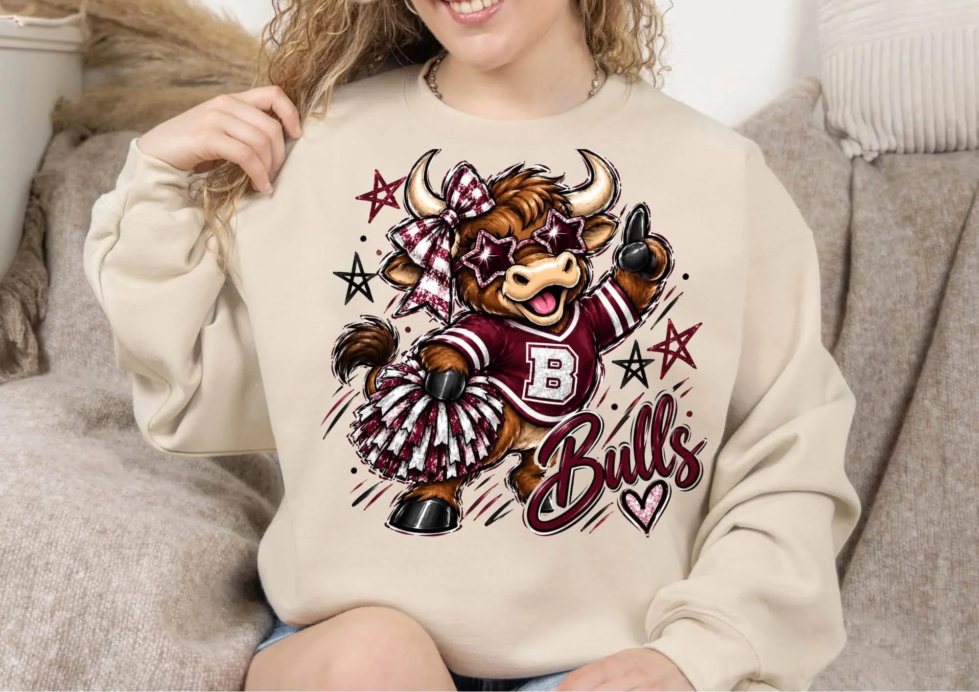Bridgeport Bulls Mascot Cheerleader