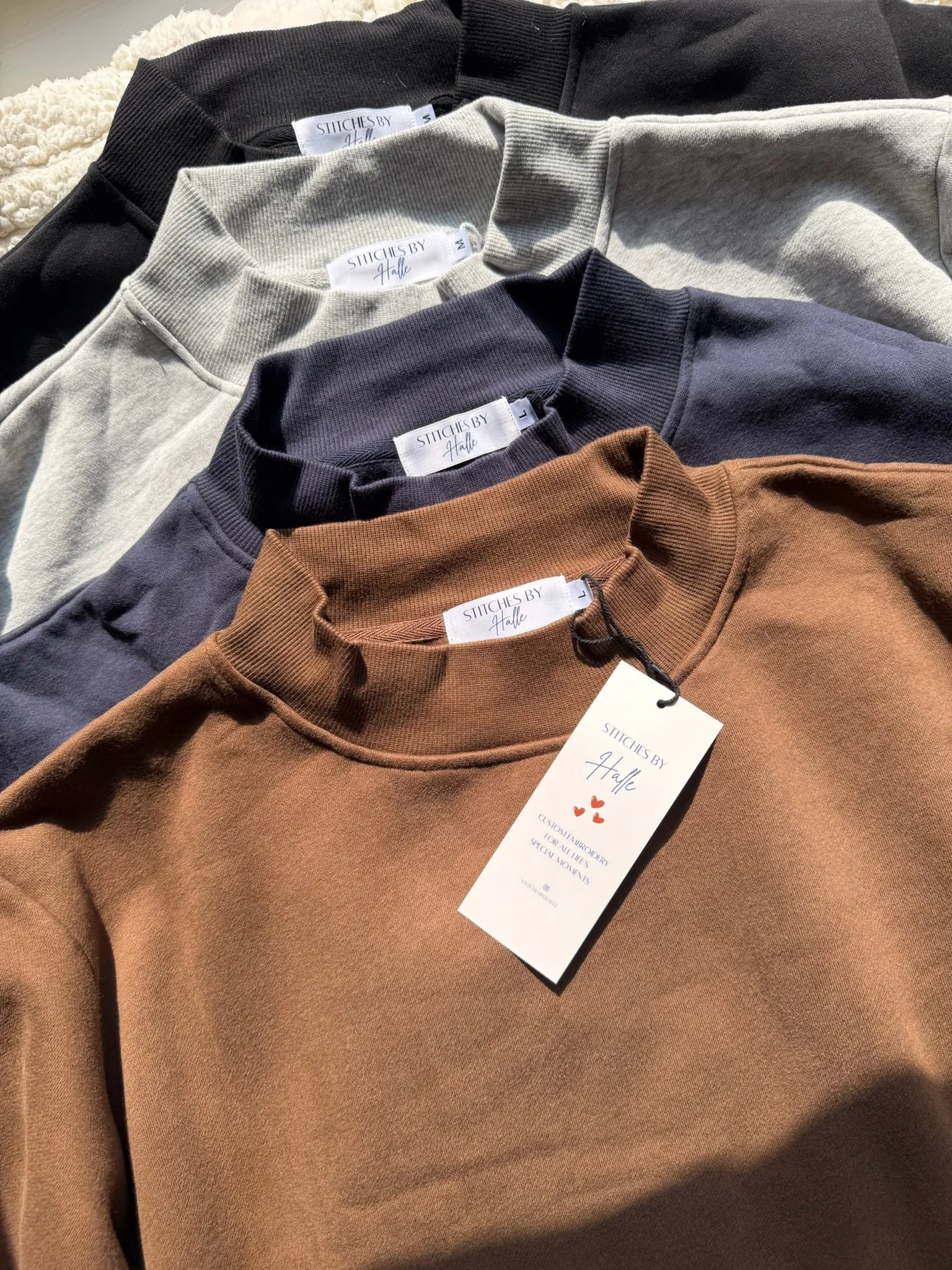 Mock-Neck Sweatshirt