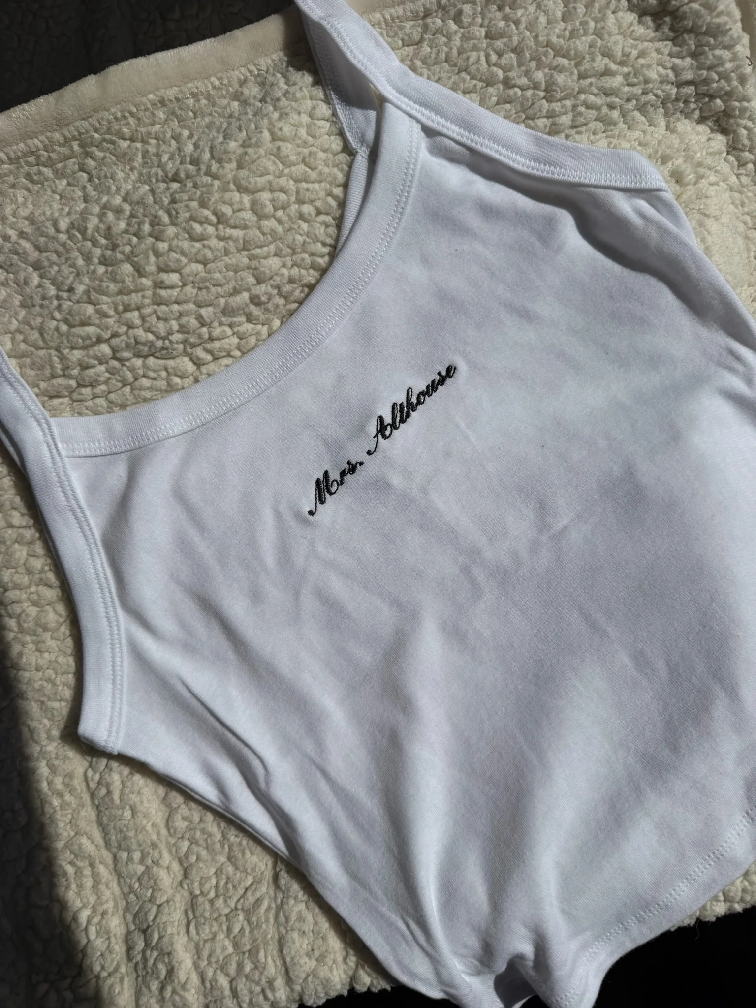 Wide Strap Tank Top