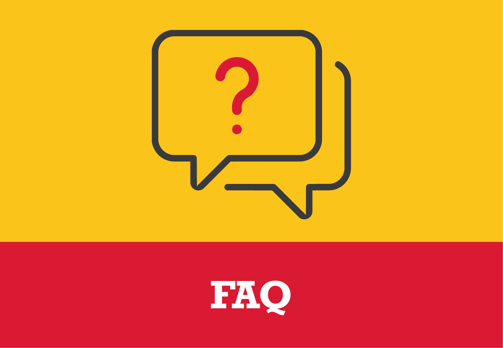 speech bubble with question mark