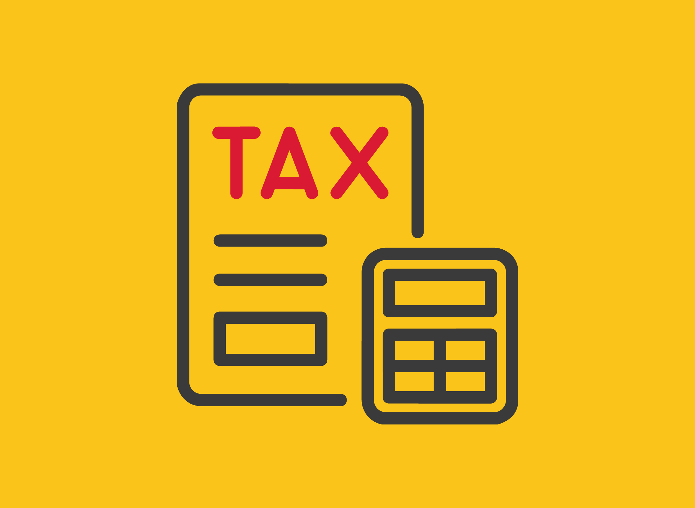 tax calculator icon