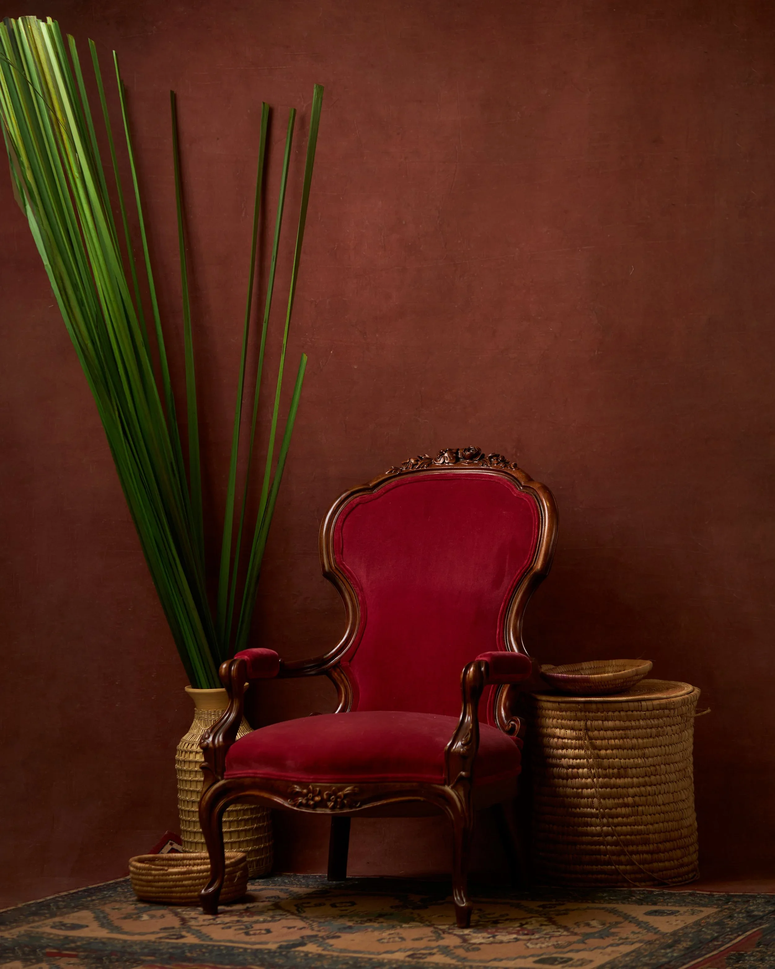 Red Christmas Chairs