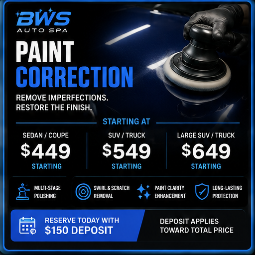 Paint Correction — Booking Deposit