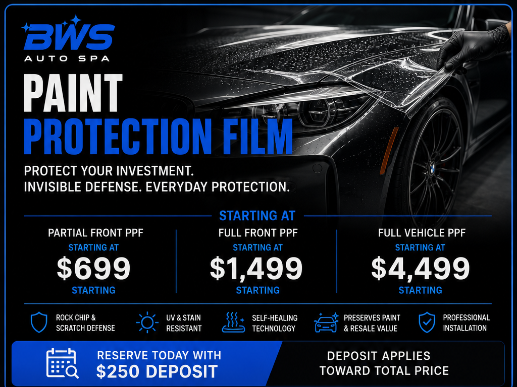 Paint Protection Film — Booking Deposit