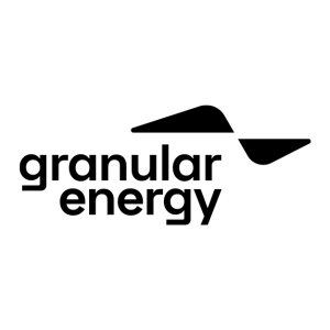 Logo of Granular Energy with stylized black graphic and bold text.