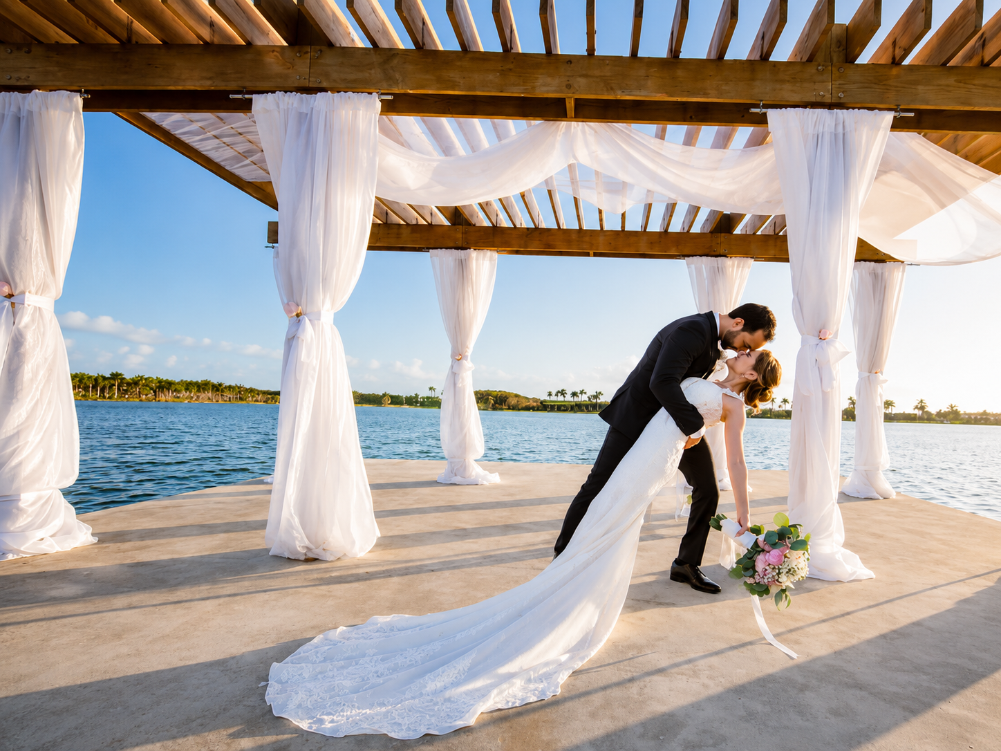 Looking for a Miami Wedding Venue? Discover a Private Tropical Waterfront Setting in Cutler Bay
