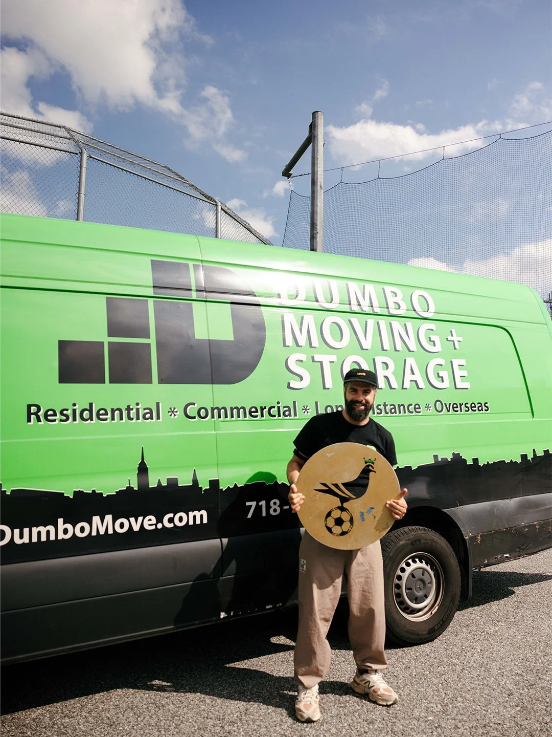 Champions off the field 🏆 Thank you @dumbomoving for being the wheels and the muscle that ensures our tournaments are staged for the occasion!