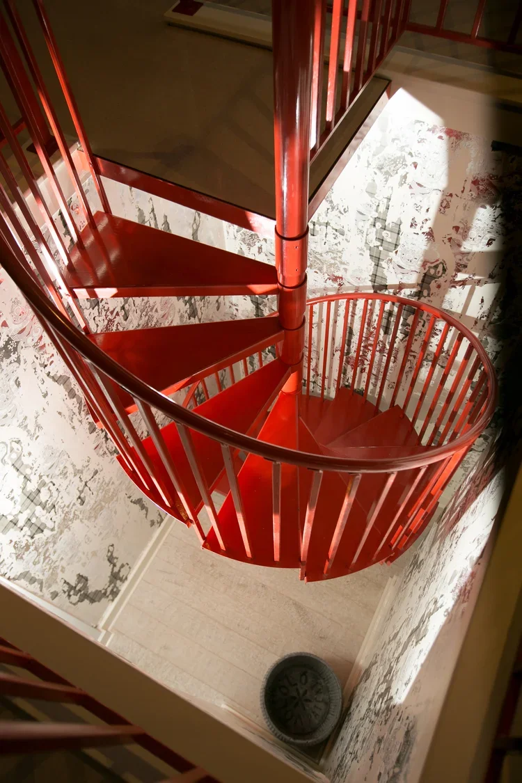 tuart Sampley Architect - Austin, TX -Bouldin-staircase