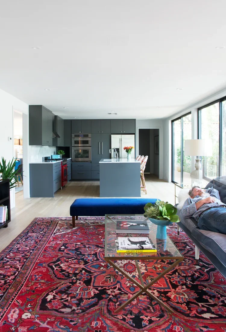 tuart Sampley Architect - Austin, TX -BRIARCREST-living