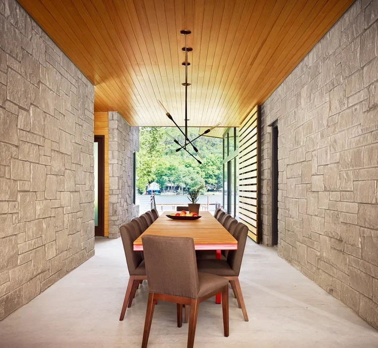 tuart Sampley Architect - Austin, TX - Ski-Shores-dining2