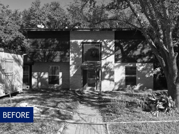 tuart Sampley Architect - Austin, TX -BRIARCREST-before