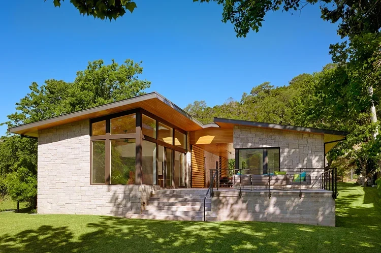 tuart Sampley Architect - Austin, TX - Ski-Shores-exterior1