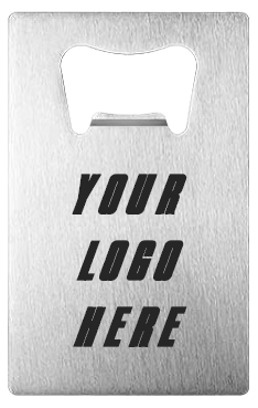 Custom Stainless Credit-Card Bottle Opener