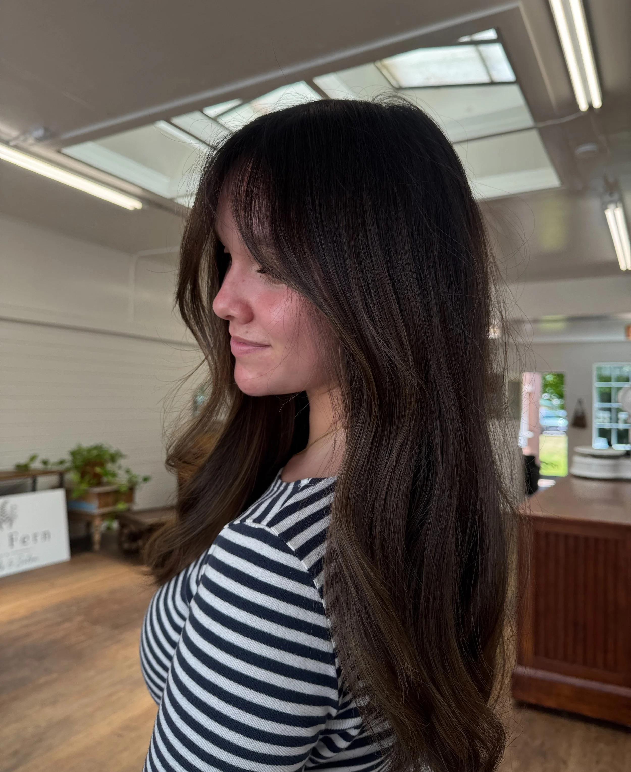 My ONLY ask of clients wanting to go darker&hellip;

Leave some dimension!! 

Going darker can be a BIG change! Don&rsquo;t set your self up for regret when I turn the chair around! 

Leaving dimension gives your hair movement and actually looks more