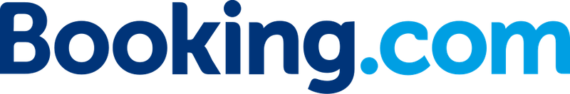 Booking.com logo in blue text