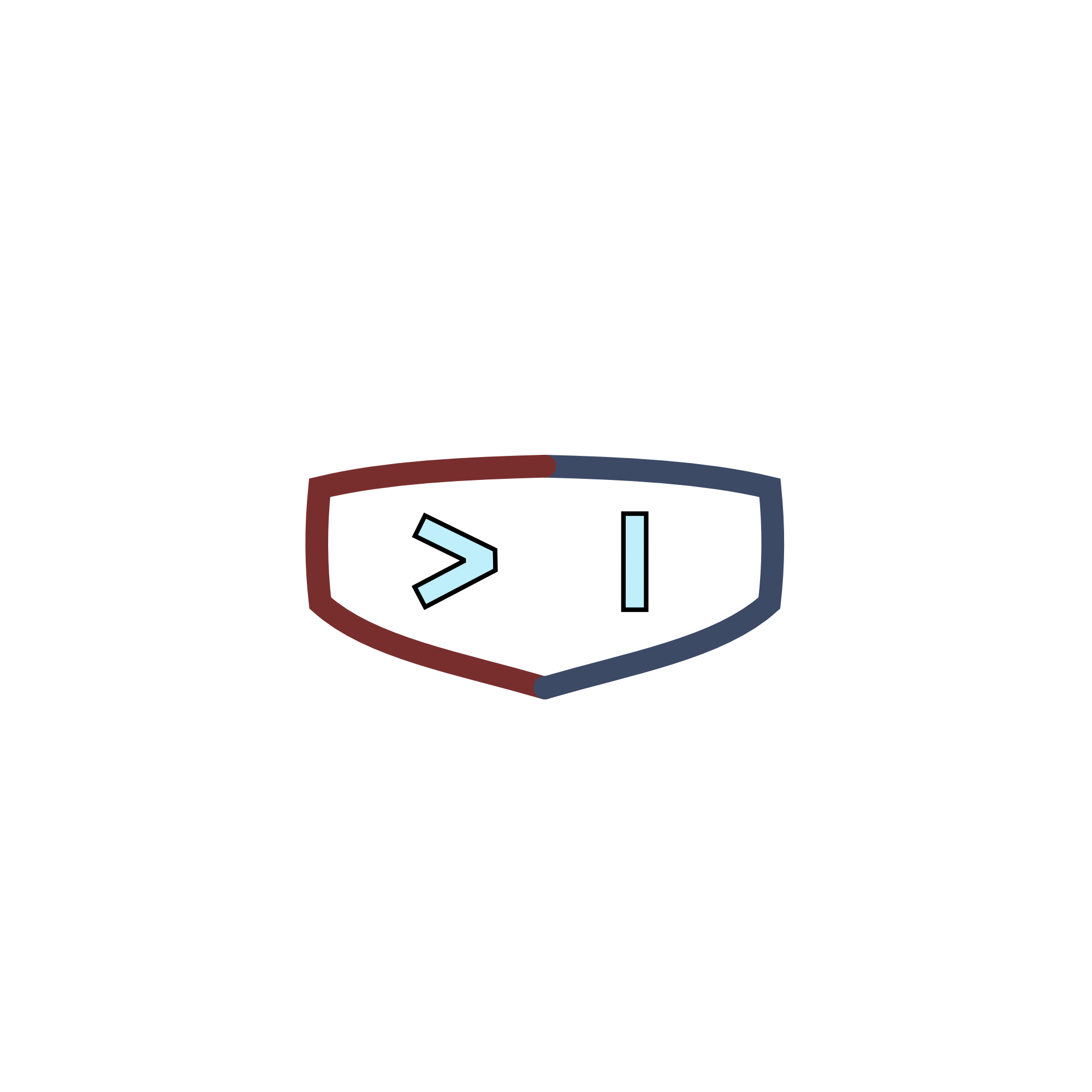Breach & Defend logo simplified
