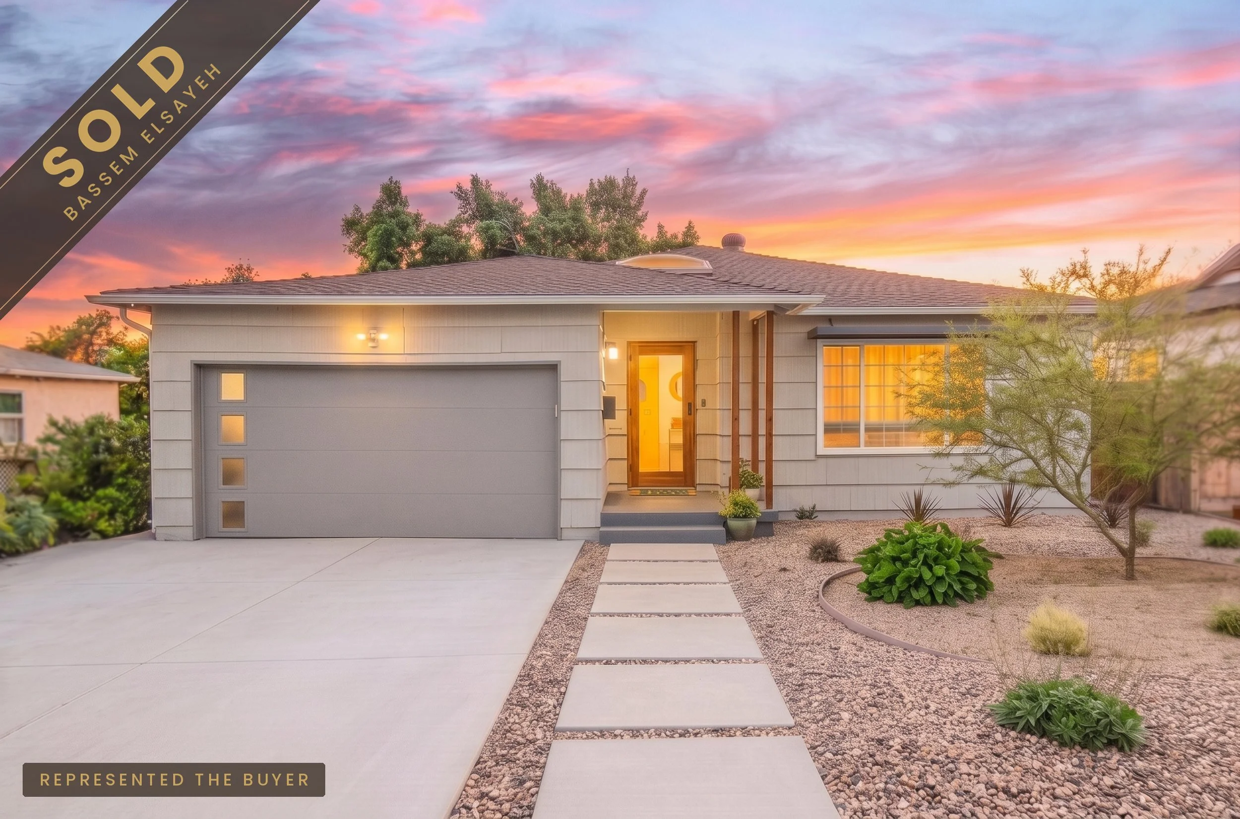 4442 Berting St San Diego, Ca 92115--2 Bedrooms, 1.5 Bath--1,315 SqFt--Sold 10/03/2023 for $850,000--Paid 10.43% under asking