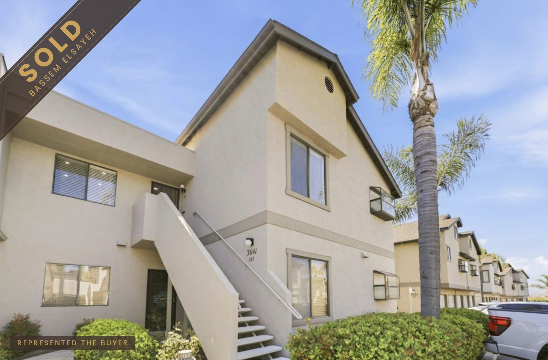 3641 Avocado Village Ct, #149 La Mesa, Ca 91941--2 Bedrooms, 2 Bath--982 SqFt--Sold 09/17/2026 for $515,000--Paid 8.02% under asking