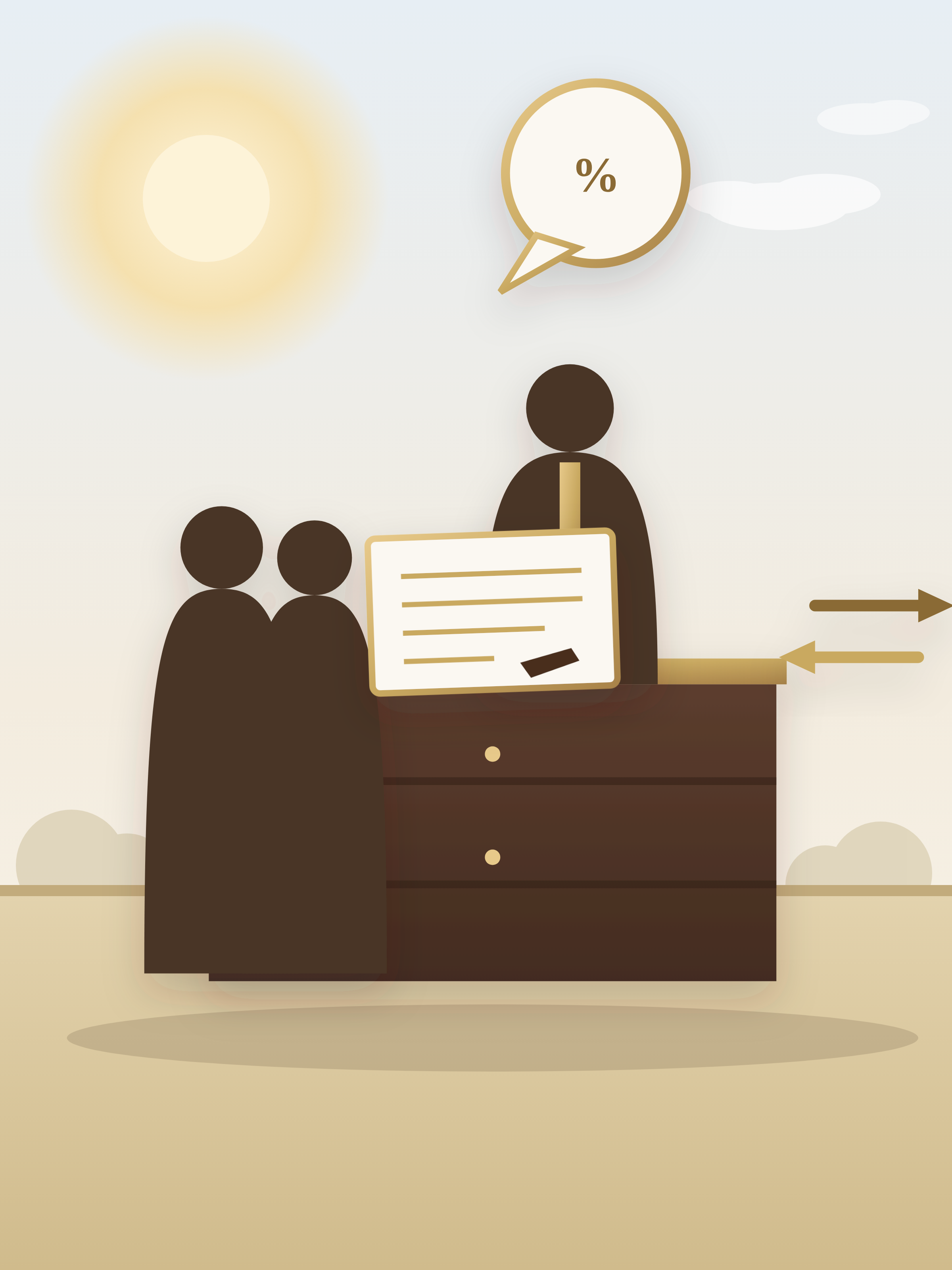 Preparing a data-driven offer and negotiating terms