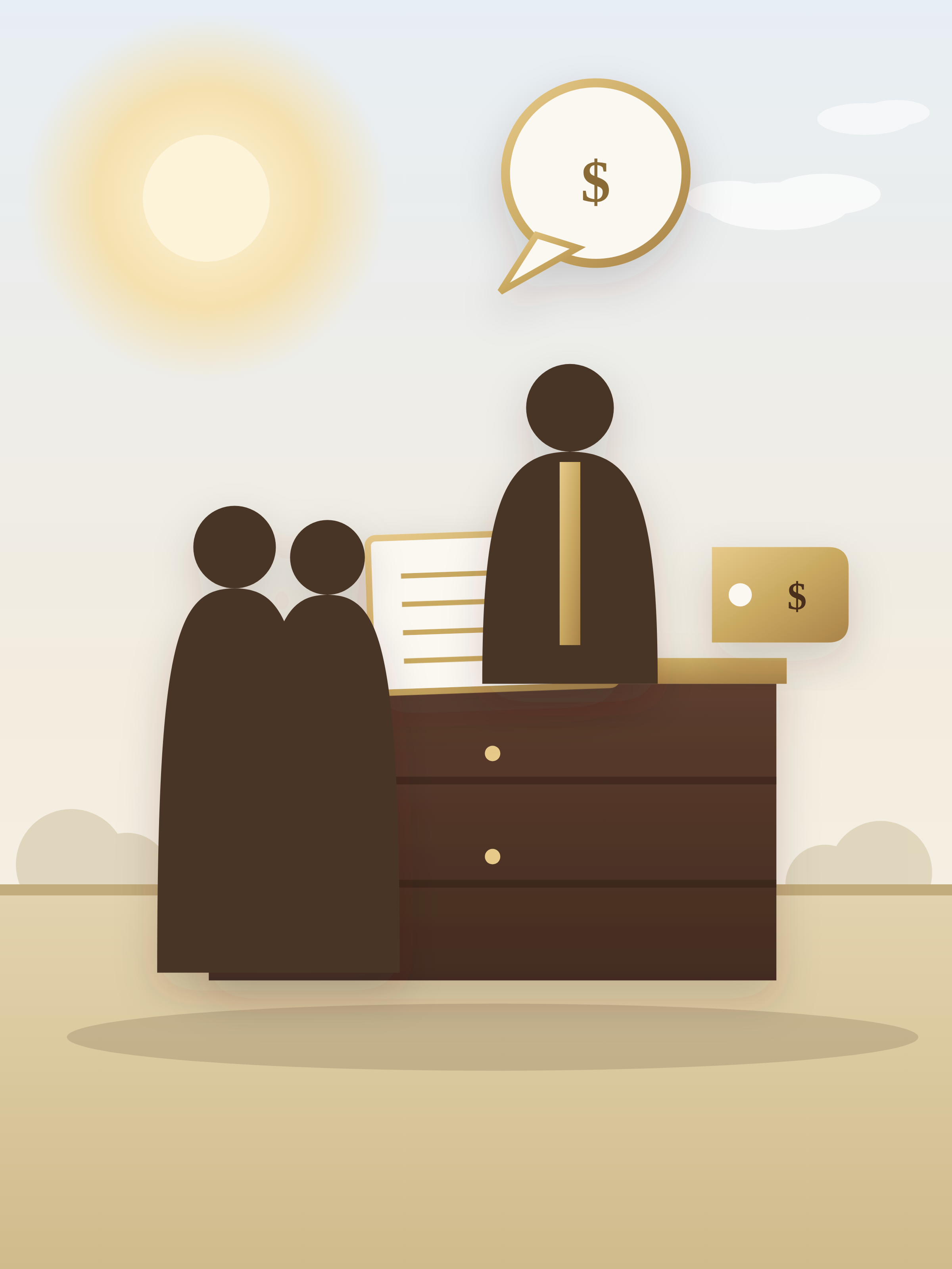 the right price and terms