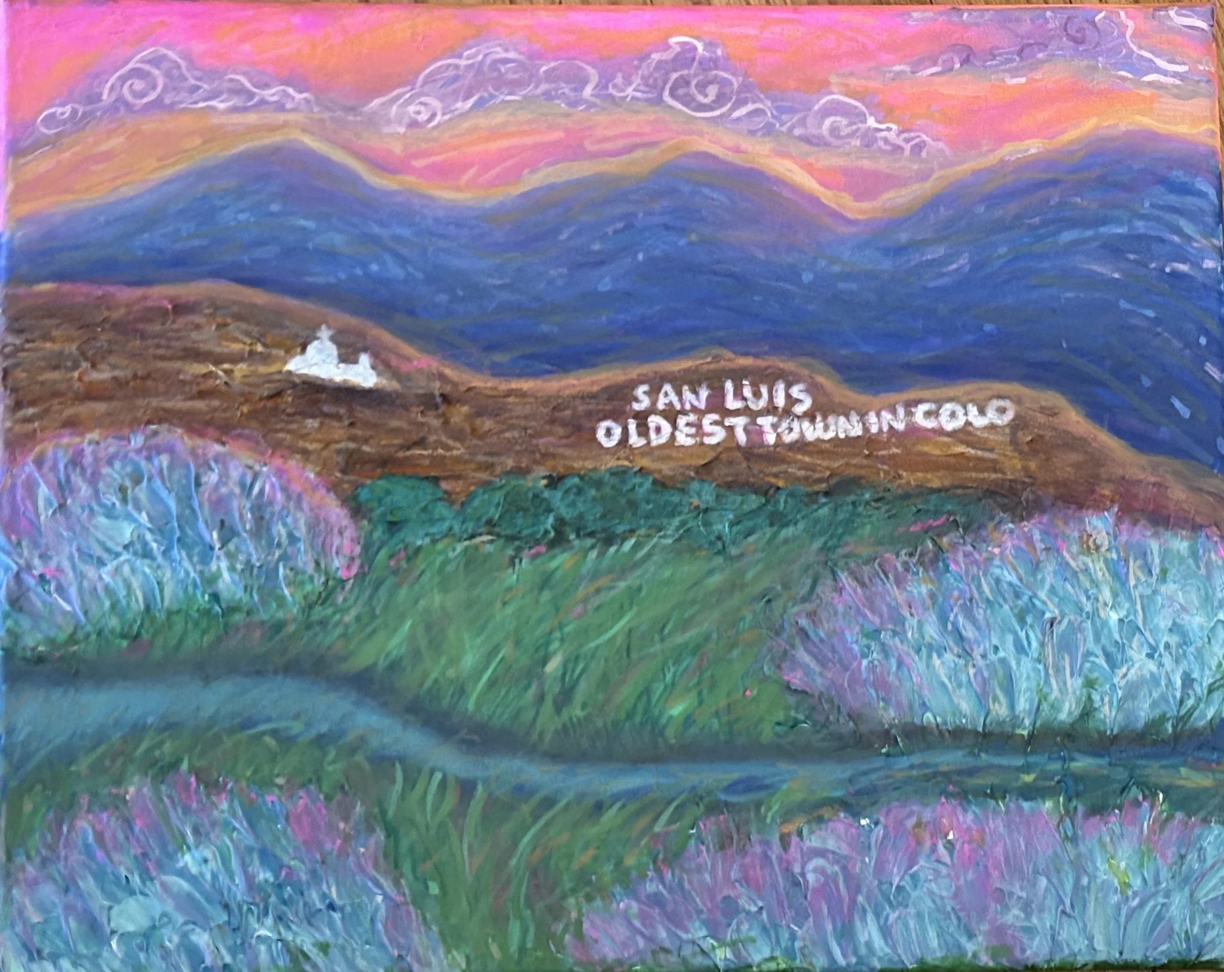 Oldest Town in Colorado, 2026, available as print and original