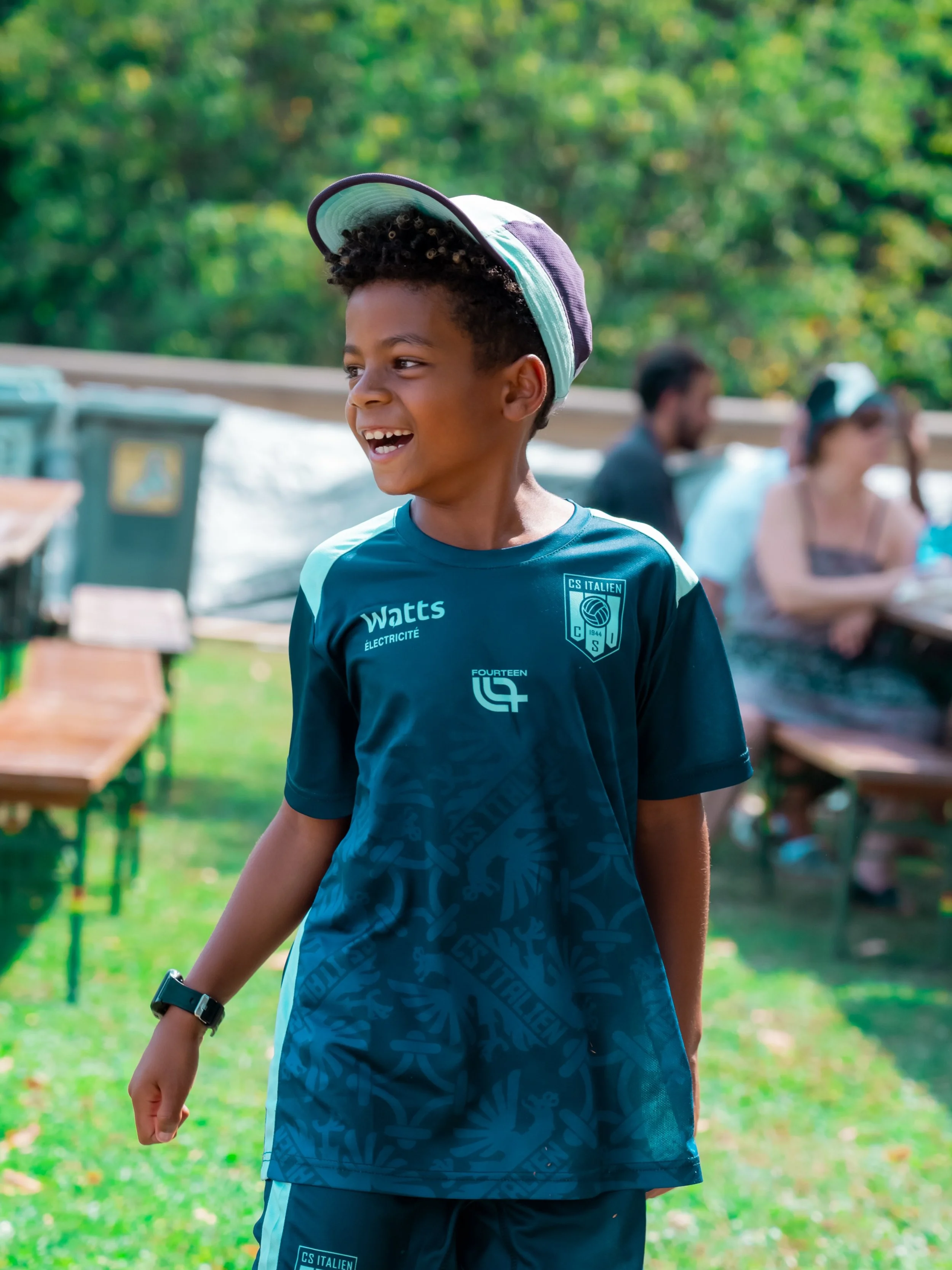 😁 JOURN&Eacute;E DU SOURIRE 💙

Du sourire, de l&rsquo;&eacute;nergie et du football ! 
Parce qu&rsquo;au CS Italien, la passion se joue avec le sourire. 😄💙

#CSItalien #ForzaCS #Journ&eacute;eDuSourire