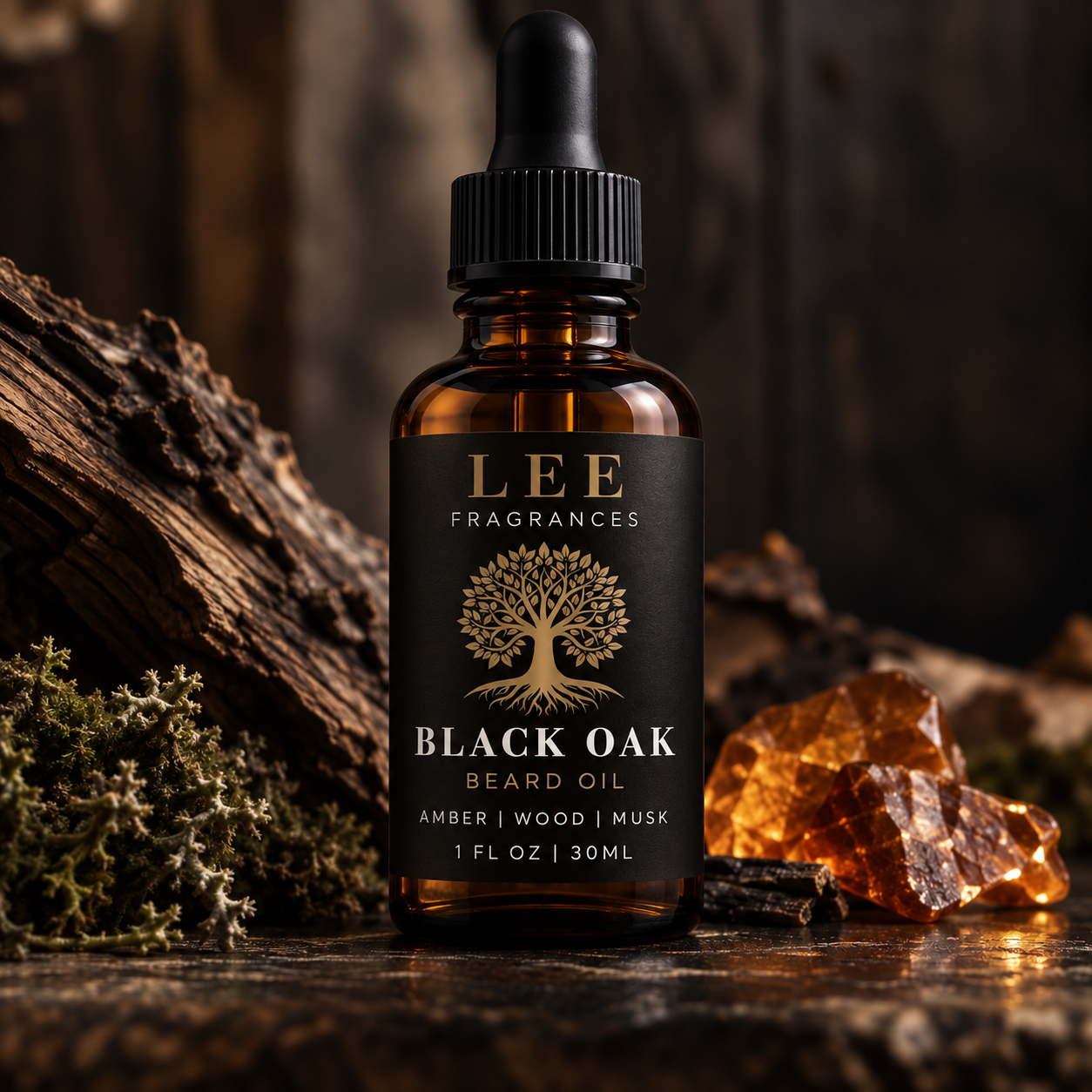 Black Oak - Premium Beard Oil